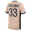 Paris Saint-Germain Zaire-Emery 33 Fjerde 23-24 Jordan - Herre Fotballdrakt